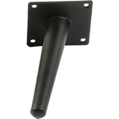 HEAT 4er-set Möbelbeine Für Sofa, Tv-tisch, Couchtisch Und Schrank, Massivholz, Schwarz, 15 Cm Hoch, Inklusive Schrauben HEAT 4er-set Möbelbeine Für Sofa, Tv-tisch, Couchtisch Und Schrank, Massivholz, Schwarz, 15 Cm Hoch, Inklusive Schrauben