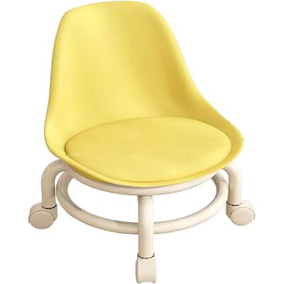 JUTE Kleiner Hocker, Kinderhocker Mit Rollen, Kleinkindhocker, Niedriger Hocker, Liegestuhl, Badezimmerstuhl, Bank, Gelb. JUTE Kleiner Hocker, Kinderhocker Mit Rollen, Kleinkindhocker, Niedriger Hocker, Liegestuhl, Badezimmerstuhl, Bank, Gelb.
