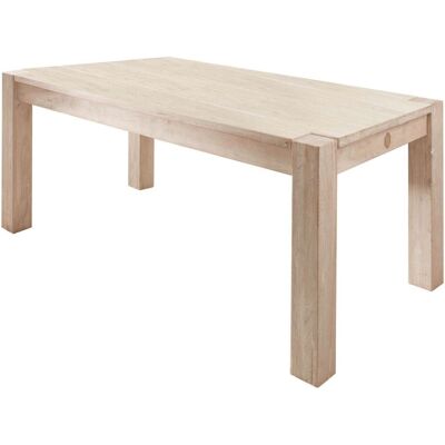 Massivmoebel24 Esstisch Akazie 90x90x76 White Stone Getüncht Nature White 101 Massivmoebel24 Esstisch Akazie 90x90x76 White Stone Getüncht Nature White 101