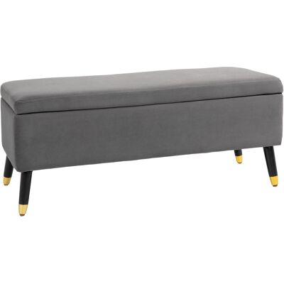 HOMCOM Sitzbank - Kohlegrau 110x43x45 cm HOMCOM Sitzbank - Kohlegrau 110x43x45 cm