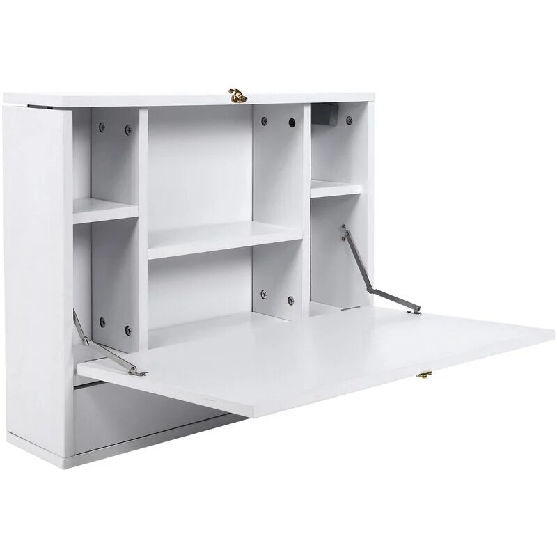 MINKUROW Computer Desk WallMounted, klappbarer Laptop-Schreibtisch für Home Office