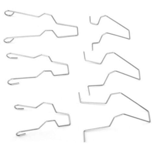 Tigrezy - Scheinwerfer-Halterungs-Feder-Clip, 6 Stück Stahl-Scheinwerfer-Scheinwerfer-Tauchkabelbaum, Scheinwerferlampen-Halterungs-Feder-Clip-Klemme