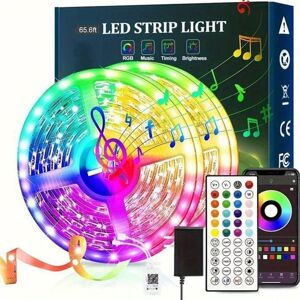 TUSERXLN 10 m RGB-LED-Streifen mit 44-Tasten-Fernbedienung, Musiksynchronisation und Smartphone-App-Steuerung für ein selbstgestaltetes Schlafzimmer TUSERXLN 10 m RGB-LED-Streifen mit 44-Tasten-Fernbedienung, Musiksynchronisation und Smartphone-App-Steuerung für ein selbstgestaltetes Schlafzimmer