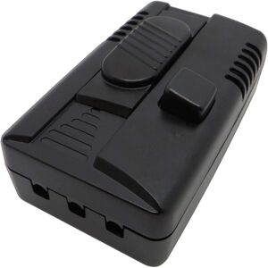 TOOLIVE 2er-LED-Fußdimmer (108x64x40mm), mit 2 Ausgängen: Dimmer und Schalter, stufenlos dimmbar, für verstellbare LED-Lampen, Zwischenkabel, leise LED TOOLIVE 2er-LED-Fußdimmer (108x64x40mm), mit 2 Ausgängen: Dimmer und Schalter, stufenlos dimmbar, für verstellbare LED-Lampen, Zwischenkabel, leise LED