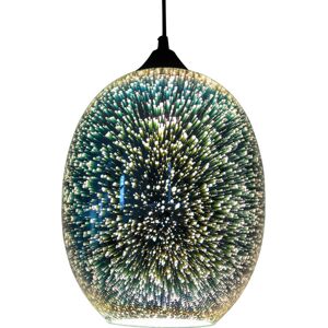 Senderpick - 3D Bunt led Glas Feuerwerk Kronleuchter Hängelampe Hängeleuchte Lampe Leuchte E27 Esszimmer Wohnzimmer Deko verstellbar Senderpick - 3D Bunt led Glas Feuerwerk Kronleuchter Hängelampe Hängeleuchte Lampe Leuchte E27 Esszimmer Wohnzimmer Deko verstellbar