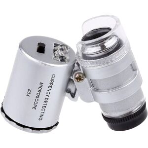 AIMOONSA 60-fache Mini-Juwelierlupe mit LED-UV-Beleuchtung AIMOONSA 60-fache Mini-Juwelierlupe mit LED-UV-Beleuchtung