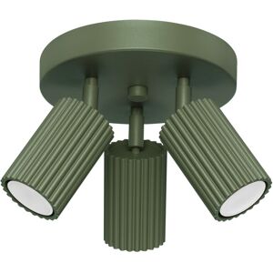 Amber 3 Gu10 Spotlight Olive Green Alu Lumilo 16.141.20 Amber 3 Gu10 Spotlight Olive Green Alu Lumilo 16.141.20