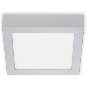 LED Aufbauleuchte Aufbaulampe 12W 4000K silber Metall-Kunststoff Briloner LED Aufbauleuchte Aufbaulampe 12W 4000K silber Metall-Kunststoff Briloner