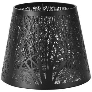 AIPERQ Cubierta de pantalla duradera, fácil instalación y efecto de luz suave, elegante pantalla de metal, color negro. AIPERQ Cubierta de pantalla duradera, fácil instalación y efecto de luz suave, elegante pantalla de metal, color negro.