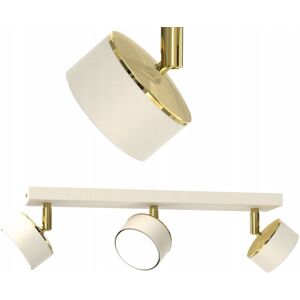 Deckenleuchte Ecru Beige Gx53 Polnisch Moderne Lampe 3-Punkt Deckenleuchte Ecru Beige Gx53 Polnisch Moderne Lampe 3-Punkt