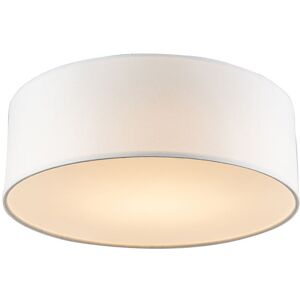 QAZQA Deckenlampe Weiß 30cm LED Trommel - Modernes Design QAZQA Deckenlampe Weiß 30cm LED Trommel - Modernes Design