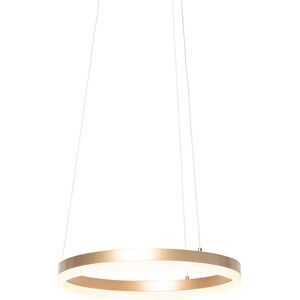QAZQA Gold-Pendelleuchte - Verstellbares 40cm LED-Licht - Modernes Design QAZQA Gold-Pendelleuchte - Verstellbares 40cm LED-Licht - Modernes Design