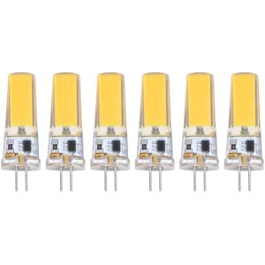 FLAMMKRAFT dimmbare G4 9W COB-LED-Lampen (500 lm) für Deckenleuchten, Kronleuchter und Gartenbeleuchtung, warmweißes Licht (3000 K) FLAMMKRAFT dimmbare G4 9W COB-LED-Lampen (500 lm) für Deckenleuchten, Kronleuchter und Gartenbeleuchtung, warmweißes Licht (3000 K)