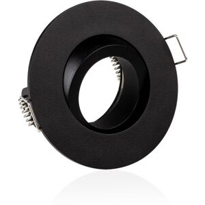 LONGLIFE LED GMBH BY HK Einbaustrahler Rahmen rund 360° schwenkbar IP65 Feuchtraum Schraubverschluss - Farbe: Schwarz LONGLIFE LED GMBH BY HK Einbaustrahler Rahmen rund 360° schwenkbar IP65 Feuchtraum Schraubverschluss - Farbe: Schwarz