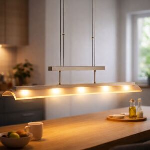 Paul Neuhaus - led Hänge Leuchte verstellbare Decken Pendel Lampe Glas 8058-55 Paul Neuhaus - led Hänge Leuchte verstellbare Decken Pendel Lampe Glas 8058-55