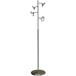 ESTO 20 Watt cob-led Stehleuchte Standleuchte Beleuchtung Chrom Leuchte Starled 780004-4 ESTO 20 Watt cob-led Stehleuchte Standleuchte Beleuchtung Chrom Leuchte Starled 780004-4