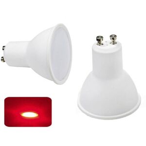 Trade Shop Traesio - Trade Shop - led faretto GU10 6WATT light colour blu rossa verde 220V lampadina GU10 - Trade Shop Traesio - Trade Shop - led faretto GU10 6WATT light colour blu rossa verde 220V lampadina GU10 -