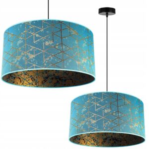 Hängelampe, Deckenleuchter, Lampenschirm, Goldmuster Hängelampe, Deckenleuchter, Lampenschirm, Goldmuster