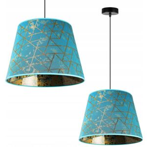 Hängelampe, Deckenleuchter, Lampenschirm, Goldmuster Hängelampe, Deckenleuchter, Lampenschirm, Goldmuster