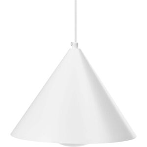 BELIANI Hängeleuchte LEYRE Metall Weiß BELIANI Hängeleuchte LEYRE Metall Weiß