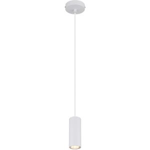 GLOBO LIGHTING Hängeleuchte skandinavisch Hängelampen Wohnbereich Modern Pendelleuchte einflammig, Metall weiß MDF Holzoptik, 1x GU10 Fassung, LxBxH 10x10x120 cm GLOBO LIGHTING Hängeleuchte skandinavisch Hängelampen Wohnbereich Modern Pendelleuchte einflammig, Metall weiß MDF Holzoptik, 1x GU10 Fassung, LxBxH 10x10x120 cm