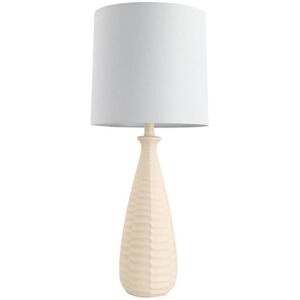 Große Tischlampe mit Stoffschirm melva - Creme Tischlampe, große Tischlampe, Design Tischlampe - Home Deluxe Große Tischlampe mit Stoffschirm melva - Creme Tischlampe, große Tischlampe, Design Tischlampe - Home Deluxe