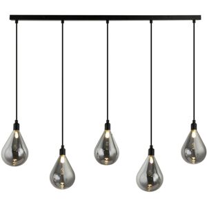 HOME DELUXE Hängeleuchte aus Glas CELIA Rauchgrau - 5-flammig Hängeleuchte, Glasleuchte, Tropfenleuchte, Hängeleuchte, Glasleuchte, Tropfenleuchte, HOME DELUXE Hängeleuchte aus Glas CELIA Rauchgrau - 5-flammig Hängeleuchte, Glasleuchte, Tropfenleuchte, Hängeleuchte, Glasleuchte, Tropfenleuchte,