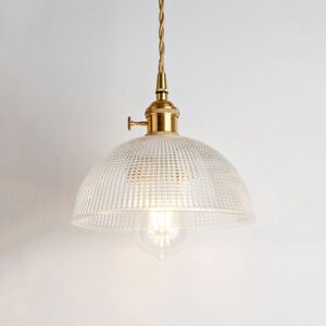 WOTTES Industrieller Jahrgang Kronleuchter Glas Pendelleuchte Messing E27 Lampenfassung Deckenleuchte HängelampeØ20CM WOTTES Industrieller Jahrgang Kronleuchter Glas Pendelleuchte Messing E27 Lampenfassung Deckenleuchte HängelampeØ20CM