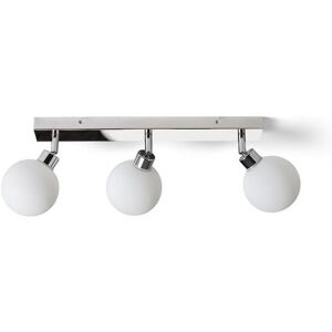 RendL Light BOLLY III Chrom Opalglas Deckenlampe RendL Light BOLLY III Chrom Opalglas Deckenlampe