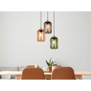 Meinewunschleuchte - led Cluster Pendelleuchte mit bunten Lampenschirmen aus recyceltem Glas, ø 30cm Meinewunschleuchte - led Cluster Pendelleuchte mit bunten Lampenschirmen aus recyceltem Glas, ø 30cm