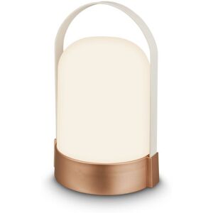 B.K.LICHT Briloner LED Tischlampe Kabellos 24cm 1W 90lm 3000K Warmweiß Dimmbar Bronze metallic - Tischleuchte Wohnzimmer Terrasse Balkon B.K.LICHT Briloner LED Tischlampe Kabellos 24cm 1W 90lm 3000K Warmweiß Dimmbar Bronze metallic - Tischleuchte Wohnzimmer Terrasse Balkon