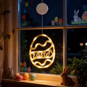 KAKET LED Osterei Hängelampen – Innen- und Außendekoration für Feiern, Patio und Festliche Beleuchtung, Weißes Ei Warm KAKET LED Osterei Hängelampen – Innen- und Außendekoration für Feiern, Patio und Festliche Beleuchtung, Weißes Ei Warm