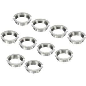 TUSERXLN M20 Lampenfassungsring für G9 Lampensockeladapterhalterung zur Befestigung von Lampenschirmen, Stehlampen und Kronleuchtern, 10 Stück TUSERXLN M20 Lampenfassungsring für G9 Lampensockeladapterhalterung zur Befestigung von Lampenschirmen, Stehlampen und Kronleuchtern, 10 Stück