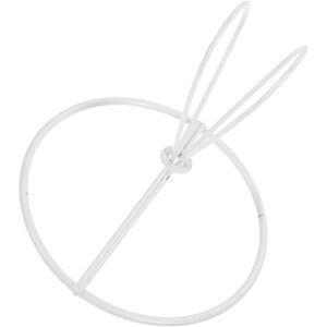 SSTRWGOOD Metallener Lampenschirm-Adapterring, Schutz für Kronleuchter/Tischlampen, elegante und stabile DIY-Rahmenhalterung SSTRWGOOD Metallener Lampenschirm-Adapterring, Schutz für Kronleuchter/Tischlampen, elegante und stabile DIY-Rahmenhalterung