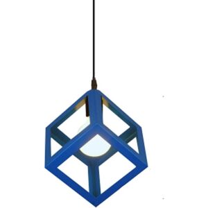 STOEX Pendelleuchte Industrielle Metall E27 Geometrisches Quadrat Hängende Deckenleuchte für Esszimmer Wohnzimmer,Blau STOEX Pendelleuchte Industrielle Metall E27 Geometrisches Quadrat Hängende Deckenleuchte für Esszimmer Wohnzimmer,Blau