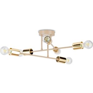 Robi Deckenleuchte Beige 6xE27 50 cm Robi Deckenleuchte Beige 6xE27 50 cm