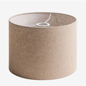 Sklum - Arlina Stofflampenschirm Helles Sandbraun Ø30 cm - ↑20 cm Sklum - Arlina Stofflampenschirm Helles Sandbraun Ø30 cm - ↑20 cm