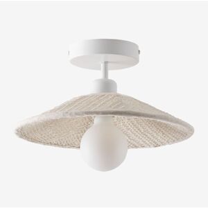 Sklum - Deckenleuchte aus Leinen Massina Creme-Beige Sklum - Deckenleuchte aus Leinen Massina Creme-Beige