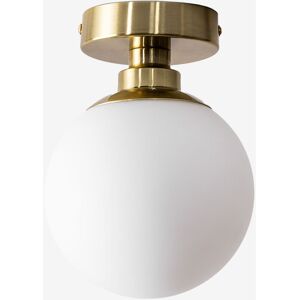 Sklum - Deckenleuchte mit Glaskugel Uvol Traditional Vergoldet Sklum - Deckenleuchte mit Glaskugel Uvol Traditional Vergoldet