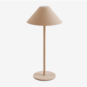Kabellose Led-tischleuchte Nebida Beige Leinen - Sklum Kabellose Led-tischleuchte Nebida Beige Leinen - Sklum