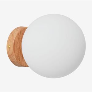 SKLUM Uvol Traditionelle Wandleuchte aus Edelstahl mit Kristallkugel Braun Natur SKLUM Uvol Traditionelle Wandleuchte aus Edelstahl mit Kristallkugel Braun Natur