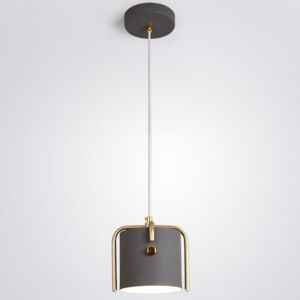 WOTTES Modern Industrielle Pendelleuchte Kreative Metall Hängeleuchte Höhenverstellbare Kronleuchter Grau WOTTES Modern Industrielle Pendelleuchte Kreative Metall Hängeleuchte Höhenverstellbare Kronleuchter Grau