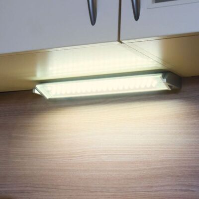 Heitronic - Miami Led-unterbauleuchte Led 10 W Warmweiß Silber Heitronic - Miami Led-unterbauleuchte Led 10 W Warmweiß Silber