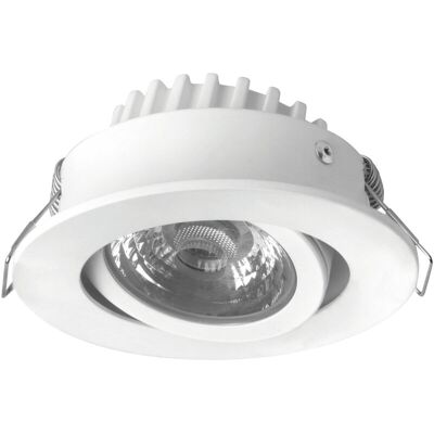 Megaman LED-Einbaudownlight MM76730 - 2800K, 36°, IP44, dimmbar Megaman LED-Einbaudownlight MM76730 - 2800K, 36°, IP44, dimmbar