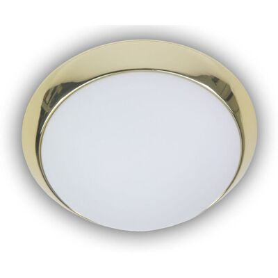 Niermann Stand By, LED Deckenleuchte 12W 35cm Messing Warmweiß - Deckenlampe Niermann Stand By, LED Deckenleuchte 12W 35cm Messing Warmweiß - Deckenlampe