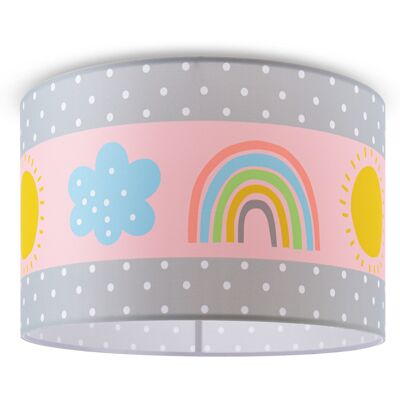 PACO HOME Cosmo 962 Weiße Regenbogen Kinder Deckenleuchte - Deckenlampe PACO HOME Cosmo 962 Weiße Regenbogen Kinder Deckenleuchte - Deckenlampe