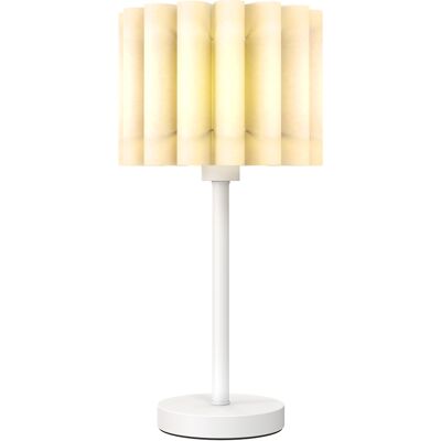 OEM Tischlampe Im Retro-stil, Nachttischlampe, Kunststoff-schirm, Knopfschalter, Weiß OEM Tischlampe Im Retro-stil, Nachttischlampe, Kunststoff-schirm, Knopfschalter, Weiß