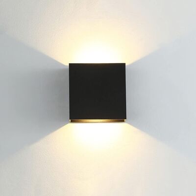 STOEX Moderne Led Wandleuchte Warmweiß Würfel 6w Kreative Wandlampe Einfacher Deckenleuchte Für Schwarz Loft Korridor STOEX Moderne Led Wandleuchte Warmweiß Würfel 6w Kreative Wandlampe Einfacher Deckenleuchte Für Schwarz Loft Korridor