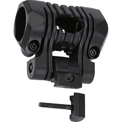HEAT Accessoire De Fixation Rapide Pour Lampe Torche Avec Clip De Serrage En Plastique Pour Casque Fast (noir) HEAT Accessoire De Fixation Rapide Pour Lampe Torche Avec Clip De Serrage En Plastique Pour Casque Fast (noir)
