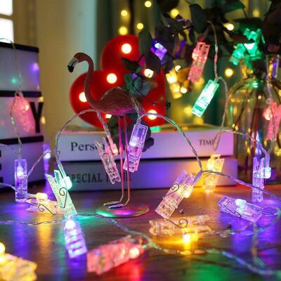 TRUVO Led-lichterkette (farbig), Kein Bohren Erforderlich TRUVO Led-lichterkette (farbig), Kein Bohren Erforderlich
